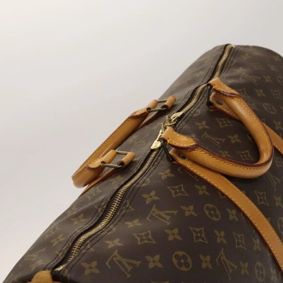 LOUIS VUITTON Monogram Keepall 55 Boston Bag - Picture 10 of 15